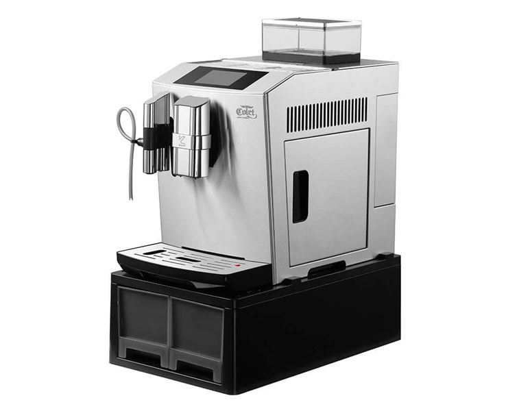 CLT-S7-2 Commercial One Touch Cappuccino Coffee Machine With Stainless Steel Housing